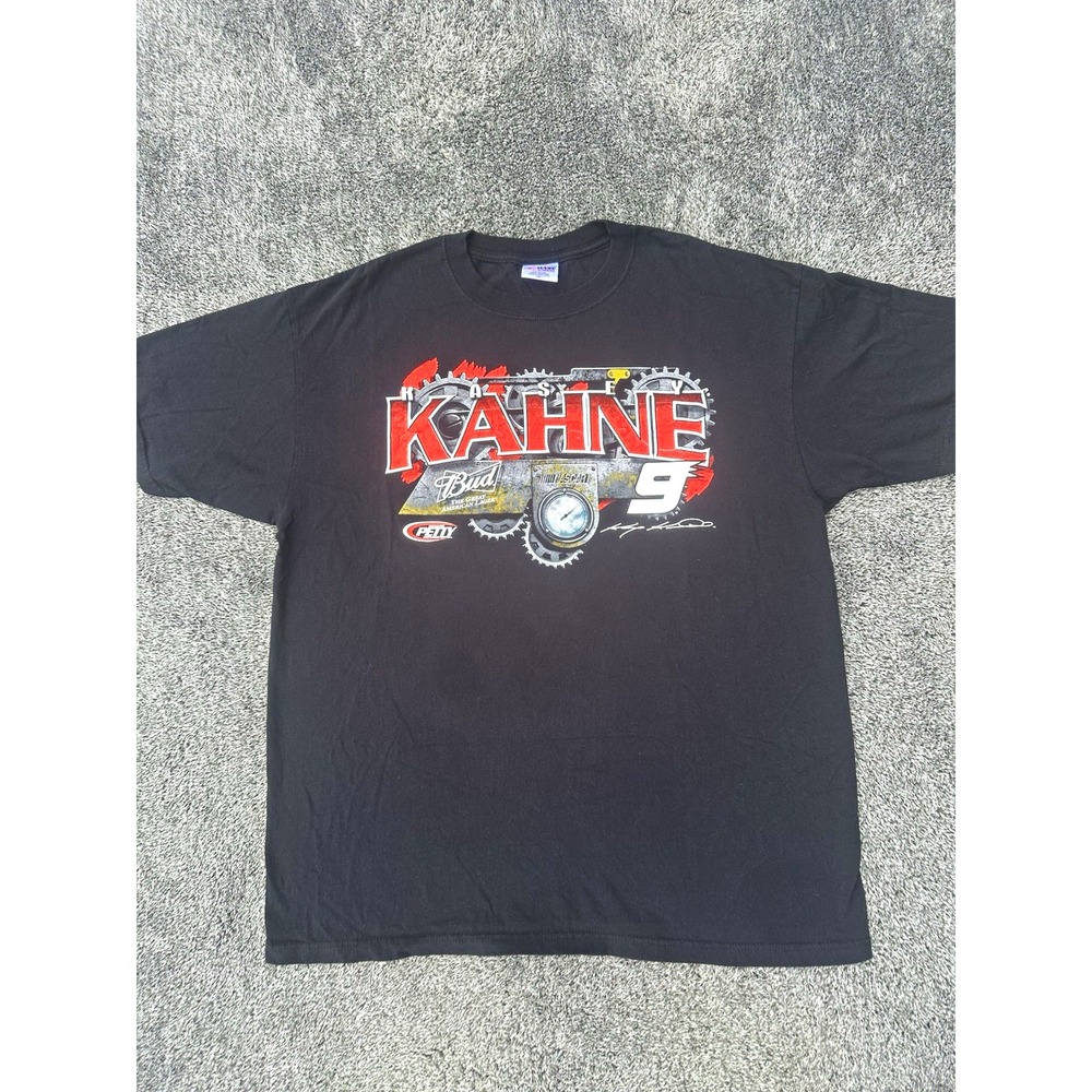 2010 Kasey Kahne #9 Budweiser NASCAR T Shirt XL Chase Authentics Double Sided